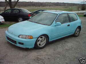 1992 Honda civic hatchback si parts #1