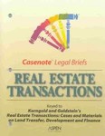 Real Estate Transactions by Goldstein (2003, Paperback)