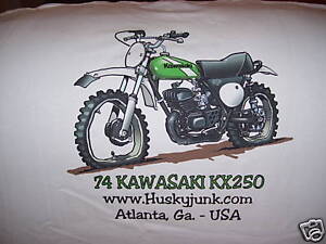 Kawasaki yamaha honda suzuki t shirt #4