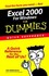 Book: Excel 2000 for Windows for Dummies - John Walkenbach