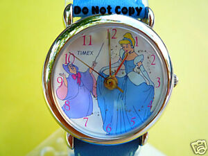 timex cinderella watch and figurine