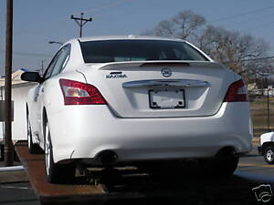 2010 Nissan maxima rear window spoiler #1