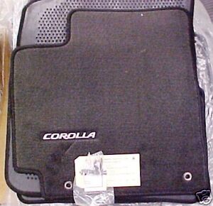 2009 Toyota corolla carpet floor mats