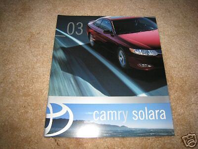 Toyota Camry Solara 2003. 2003 Toyota Camry Solara Se