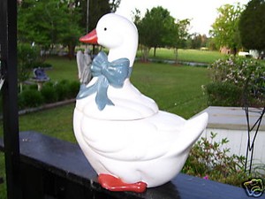Duck Cookie Jar