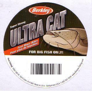 60kg Berkley Ultra Cat Braid 130lb 0.40mm 1500m Bulk Spool