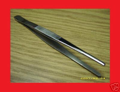 THUMB DRESSING FORCEPS 4.5 SERRATED TWEEZERS SURGICAL  