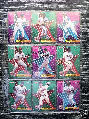 1992 Score P&G All Star Set Puckett Gwynn Ripken Bonds  