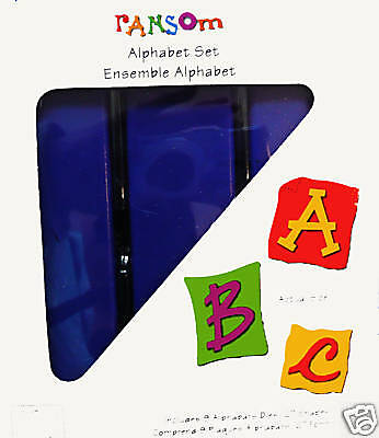 Sizzix Ransom Alphabet & Number Set   RETIRED, RARE  