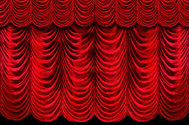 Austrian Curtain Drapes theater Stage front backdrop  