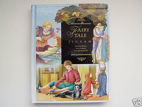 FAIRY TALE JIGSAW PUZZLES BOOK   24 PIECE  