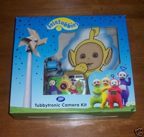 BNIB Teletubbies TUBBYTRONIC CAMERA KIT w/ Accessories  