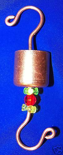 SOLID COPPER ANT TRAP GUARD MOAT 4 HUMMINGBIRD FEEDER  