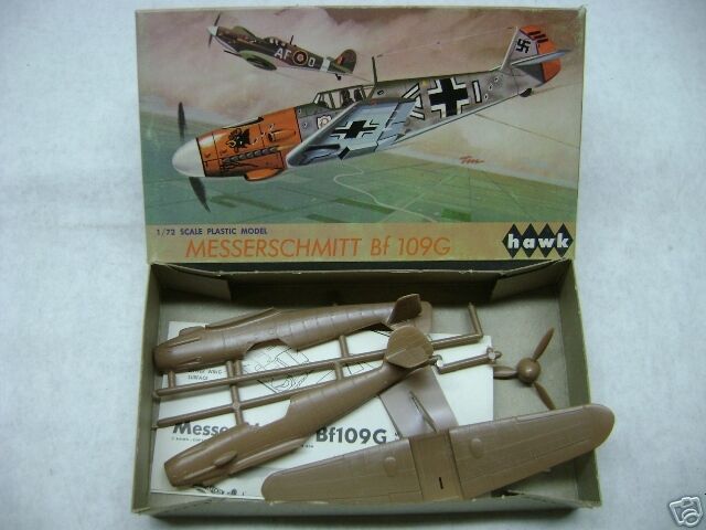 Hawk Messerschmitt Bf 109G Model 1/72 kit 6 29  