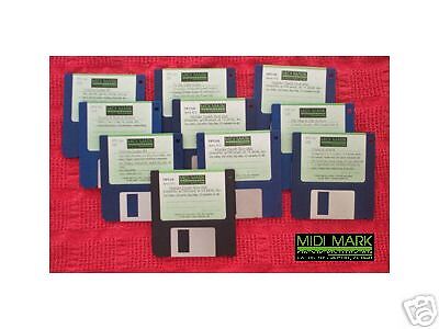 Akai s900, s 900, S 950 Floppy Disks Your Pick 3.5  