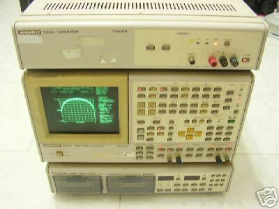 ADVANTEST TR9403 SPECTRUM ANALYZER TR98201 SIGNAL GEN.  