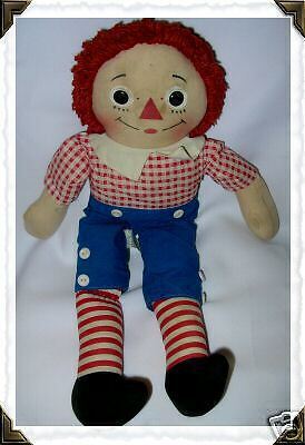 15 VINTAGE RAGGEDY ANDY Johnny Gruelles Own DOLL 1962  