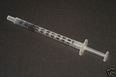 Syringe 1ml New in pack NO NEEDLE  