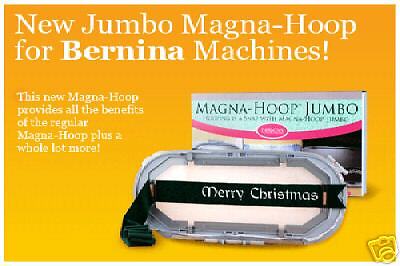 JUMBO Magna Hoop  Bernina Artista Embroidery Machines  