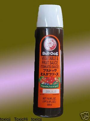 Bulldog TONKATSU SAUCE Japan pork chicken katsu 16.9oz  