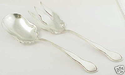 Sterling Silver Serving Spoon and Fork Made in Mexico  