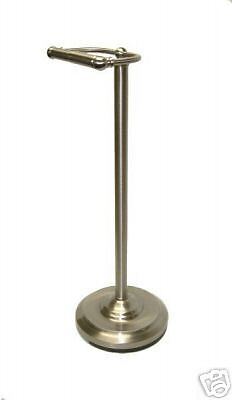 Pedestal Toilet Tissue Holder Satin Nickel  