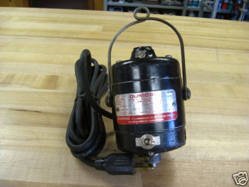 Dumore Uni Flex Motor #1 121 1/15 HP Used Rebuilt  