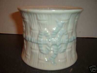 Belleek Irish Biscuit Barrel  