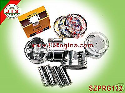 SUZUKI SAMURAI SWIFT G13BA PISTON SET .02 O/S SZPRG132  