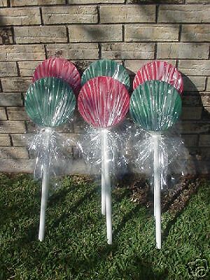 Christmas Candyland Outdoor Yard Decorations Lollipops  