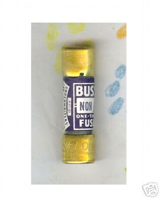 BUSSMAN NON 3/10 ONE TIME FUSE 3/10 AMP 250 VOLT 