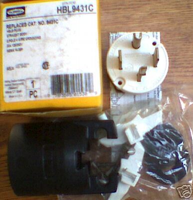 NEW HUBBELL 30 Amp 125/250 V HBL9431C 9431C 14 30P Plug  