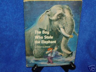 1971 VINTAGE SCHOLASTIC 6TH THE BOY WHO STOLE ELEPHANT  