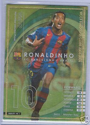 WCCF 04 05 WMVP1 RONALDINHO FW FC BARCELONA  