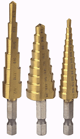 pc HIGH SPEED STEP DRILLS METAL Unibit drill 28  