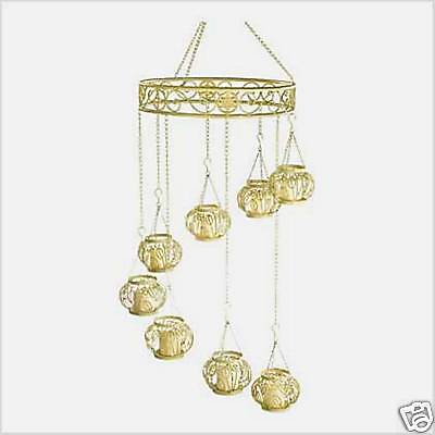 Wrought Iron Birdcage Hanging Candelier Chandelier  