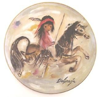 MERRY LITTLE INDIAN   DeGrazia Collector Plate  