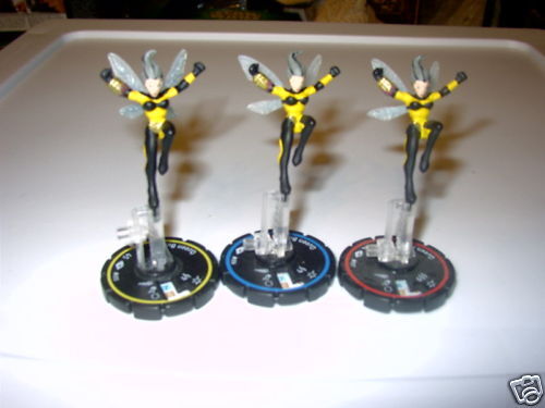 Heroclix Unleashed 055 056 057 Queen Bee REV set  