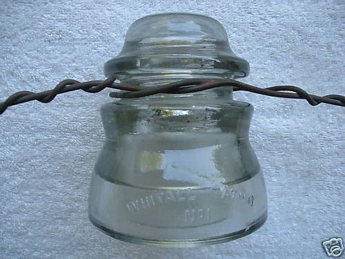 Whitehall Tatum No. 1 Line Insulator Made In U.S.A.  