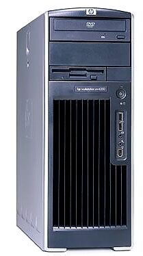 STATION HP DUAL BI XEON 2 X 3,4 2Go DDR2 400Go QUADRO  