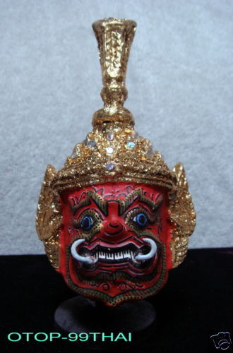 Thailand Cultural Khon Drama Ramayana Character Mask  