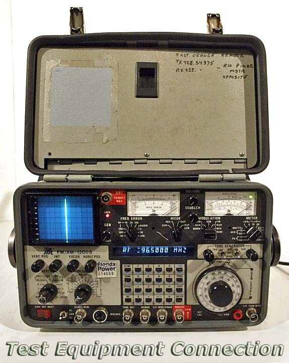 Aeroflex   IFR 1200S Communication Analyzer  