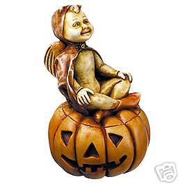 Harmony Kingdom   Pumpkinfest  Halloween Retired NIB  