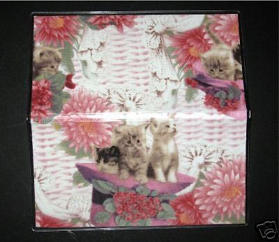 Shabby Yet Chic Kittens Fabric 2YR Calendar Planner  