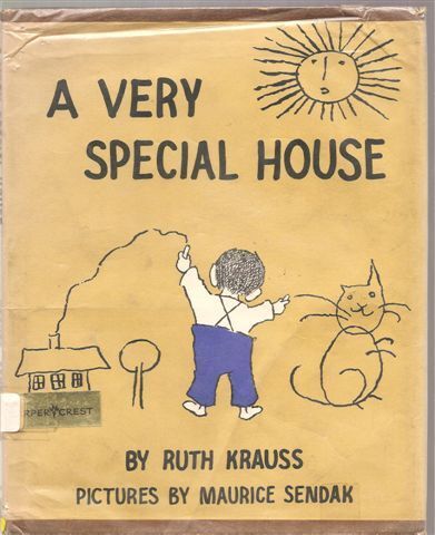 VERY SPECIAL HOUSE Ruth Krauss Maurice Sendak 1953 HC/DJ  