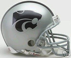 Kansas State Riddell Replica NCAA Mini Helmet New  