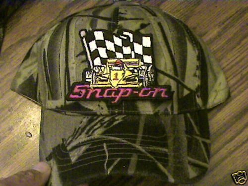 NEW CAP WITH COLLECTABLE SNAP ON RACING TOOLS HAT  