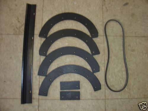 Snapper Snowthrower Snow Thrower Paddles Scraper Belt  