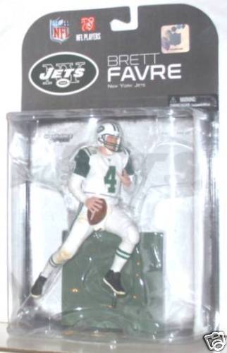 NEW YORK JETS #4 BRETT FAVRE NFL 2008 WAVE 3 McFARLANE SPORTSPICK 