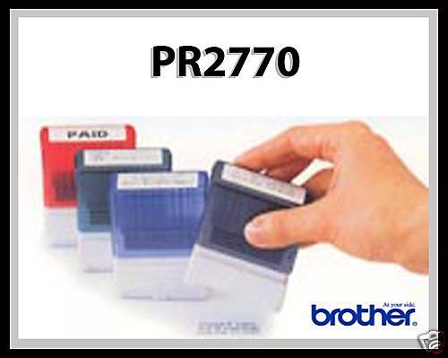 Brother SC2000 Stamps PR2770 (1.04 x 2.75) 6 Pack  